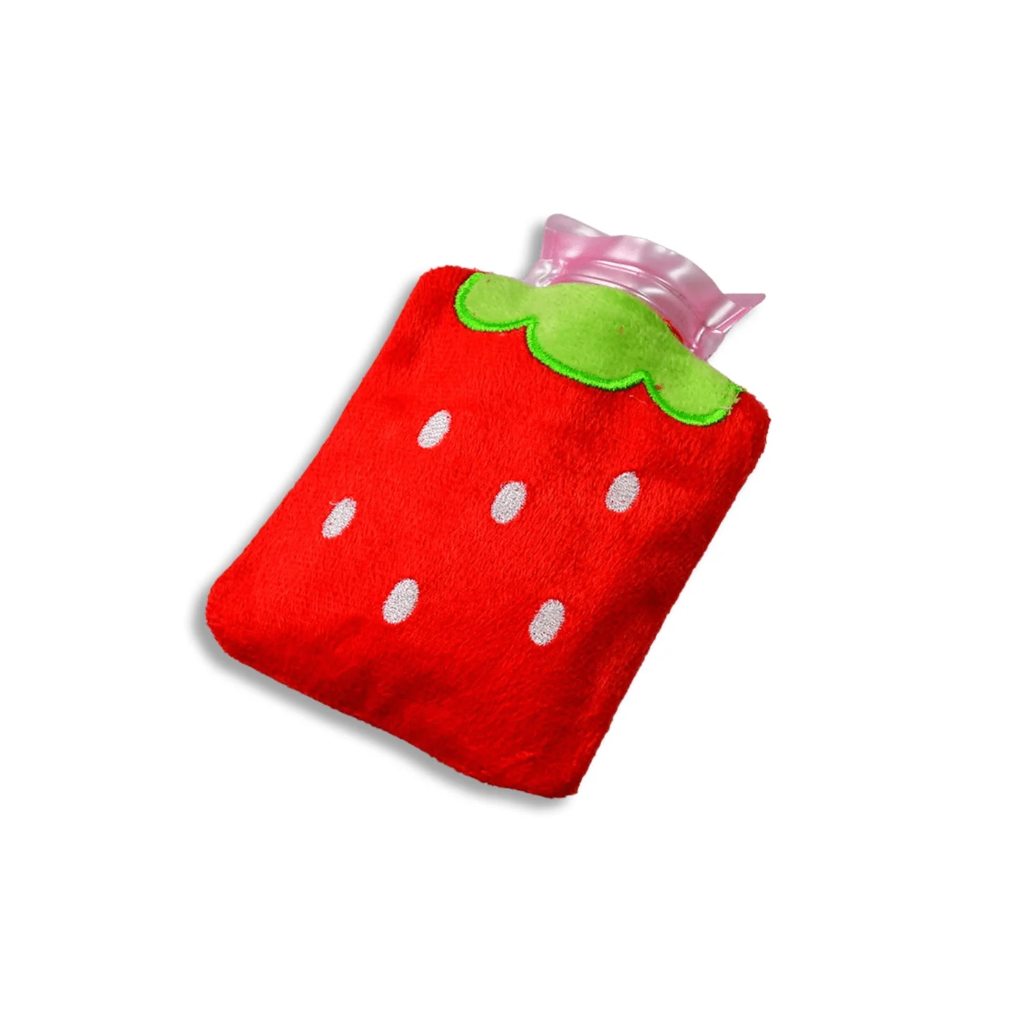 Strawberry design relief: mini hot water bag for neck & shoulders - Image 6