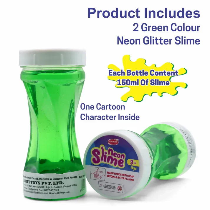 Aditi Stress-Relief Non-Toxic Squishy Multicolor Slime Toy for Kids, Above 5+ 150 ml - Image 3