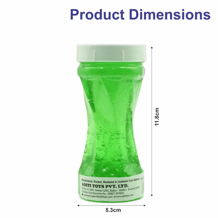 Aditi Stress-Relief Non-Toxic Squishy Multicolor Slime Toy for Kids, Above 5+ 150 ml - Image 5