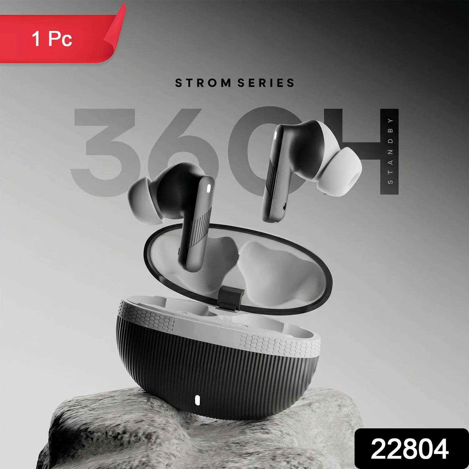 Strom Series Wireless Bluetooth Earbuds (1 Pc) - Image 2