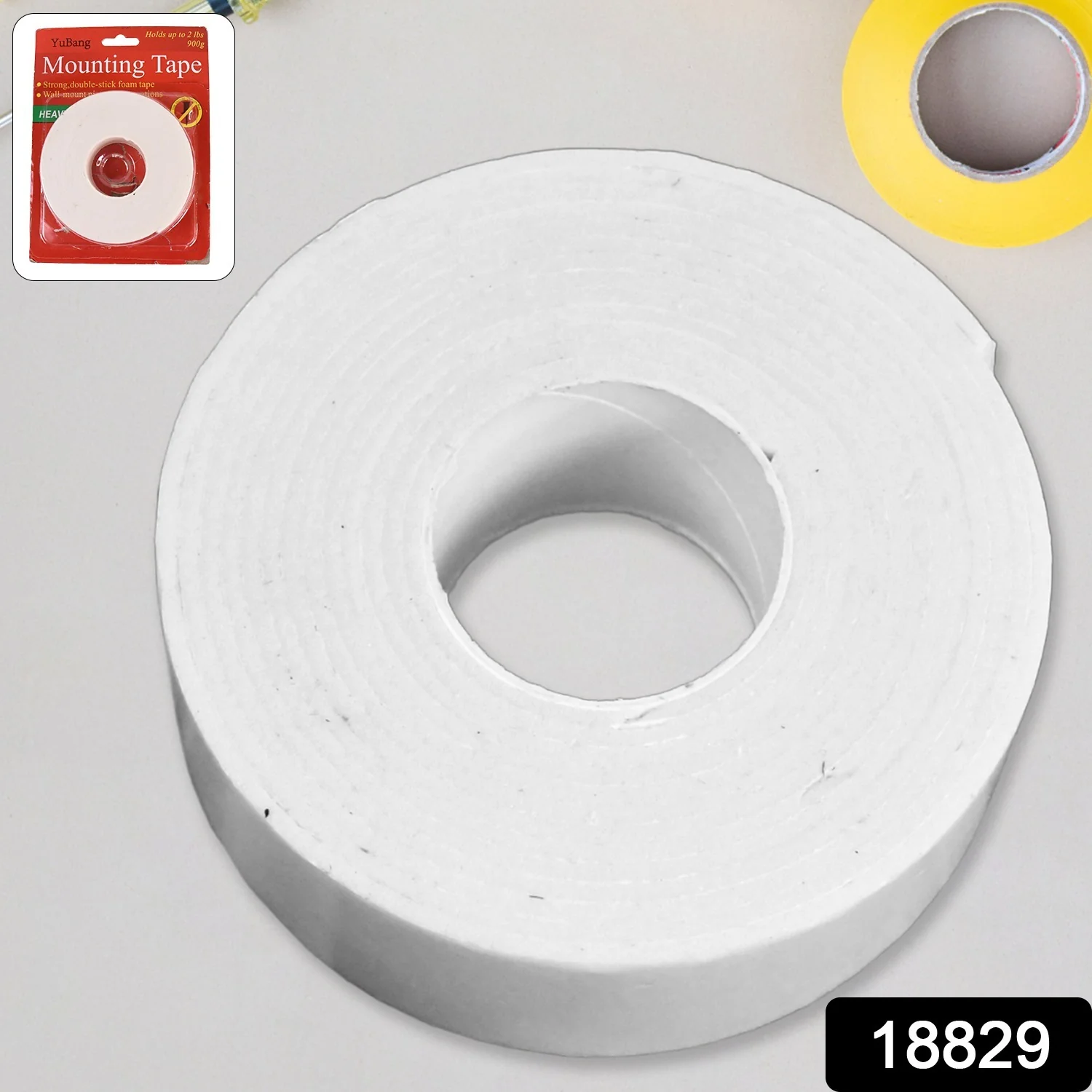 Strong Double Sided Tape Foam Mounting Tape (1 Pc / Big) - Image 2