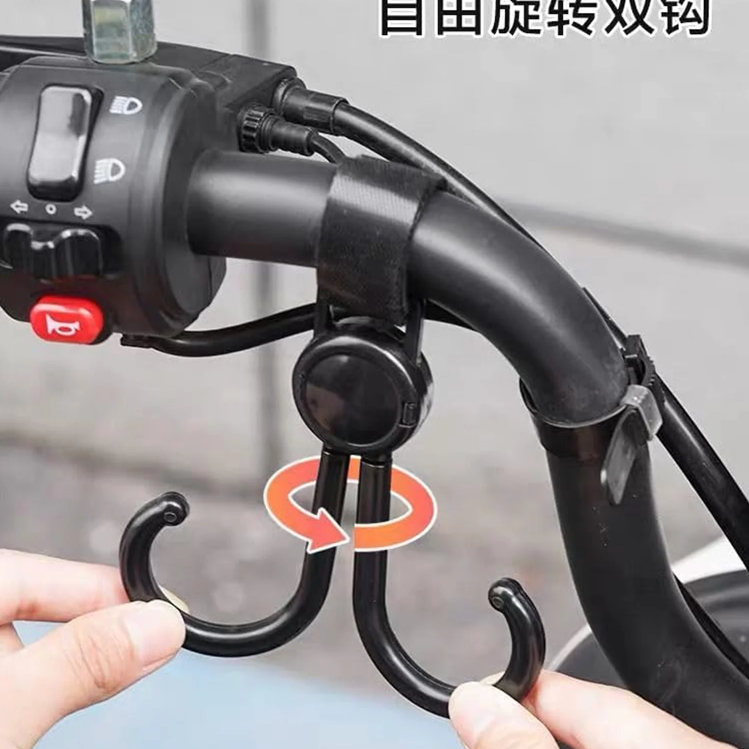 360° Rotating Multi-Purpose Baby Carriage Hook – For Strollers, Cars & More (1 Pc) - Image 6
