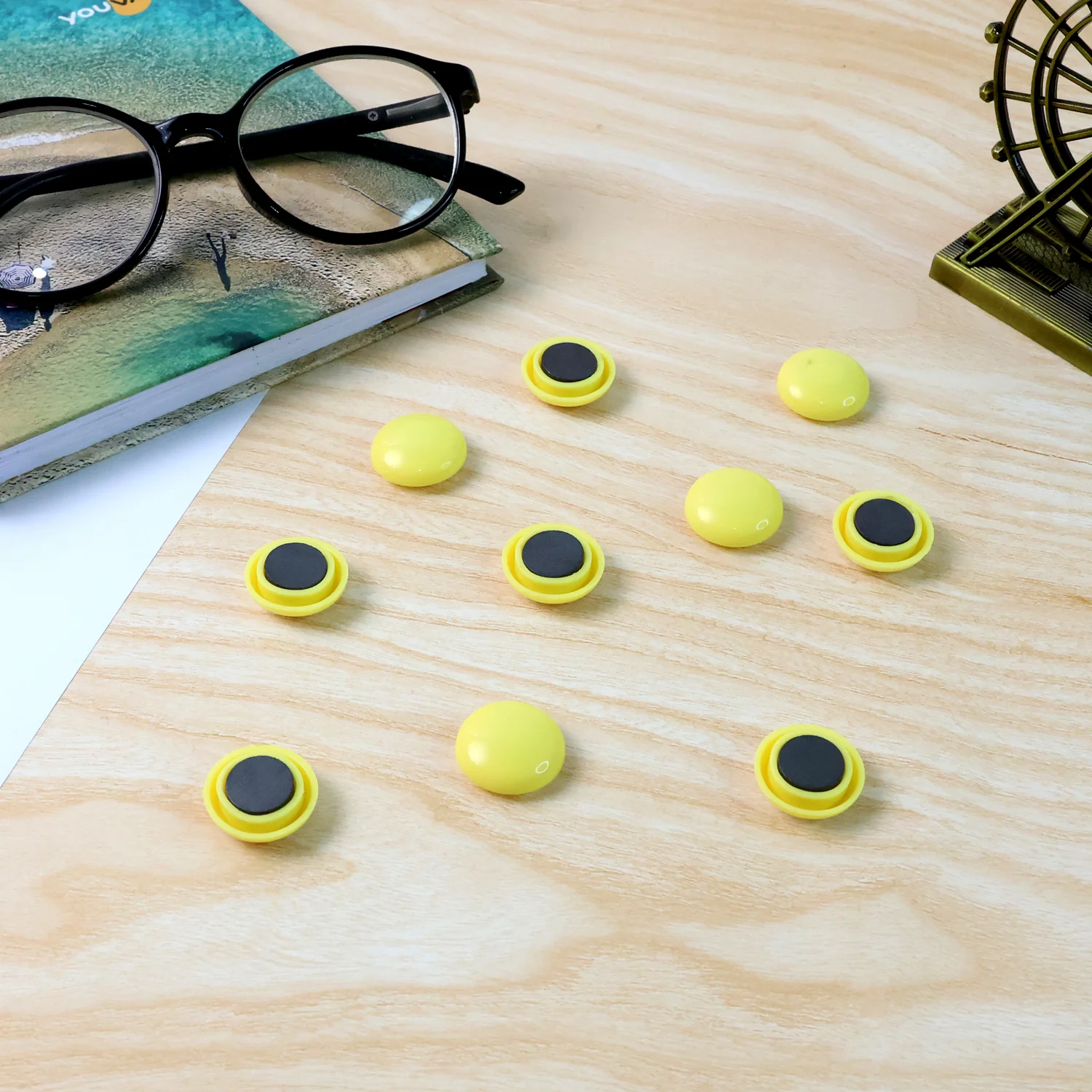 Strong Round Fridge / Whiteboard Magnet - (10 Pc Set) - Image 6