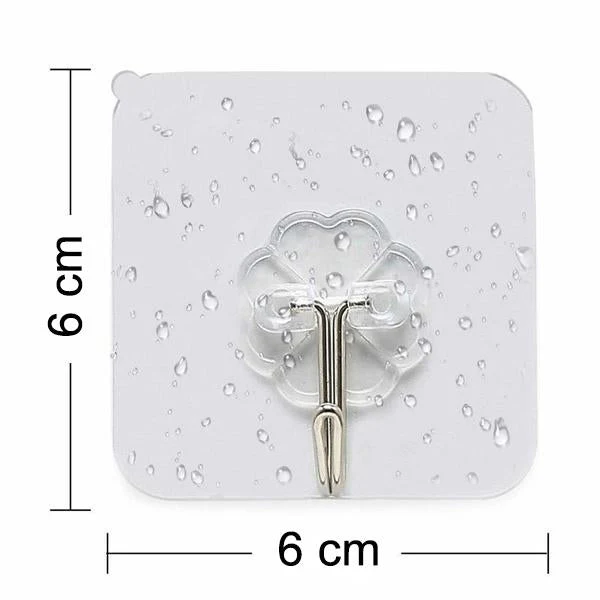 Multipurpose Strong Small Stainless Steel Adhesive Wall Hooks - Image 9