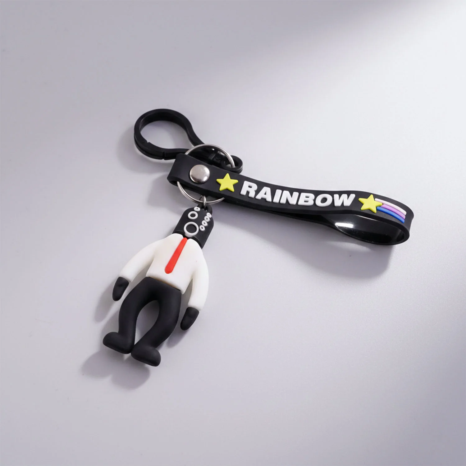 Stylish Cartoon Man Figure Keychain (1 Pc) - Image 5