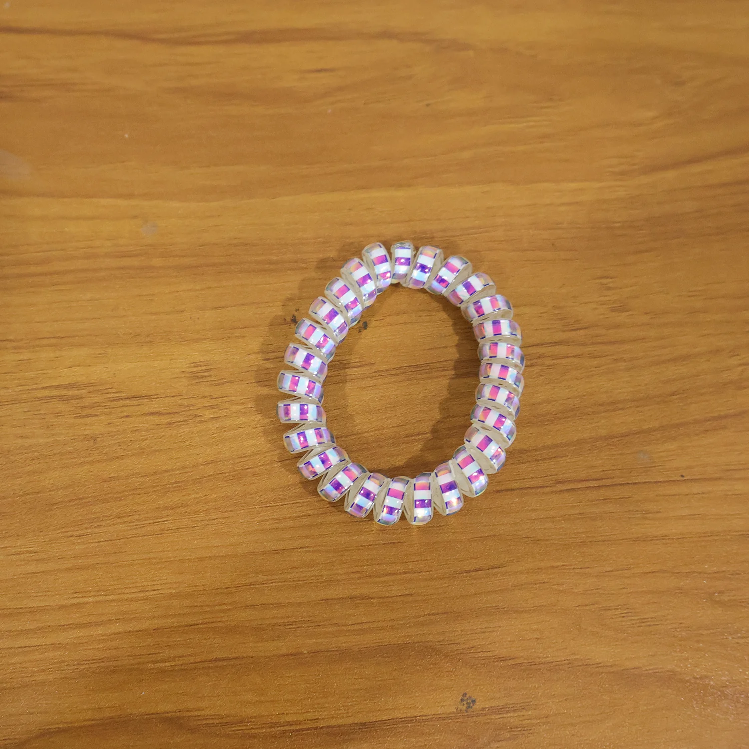 Stylish Coil Hair Scrunchie Hair Band (1 Pc) - Image 8