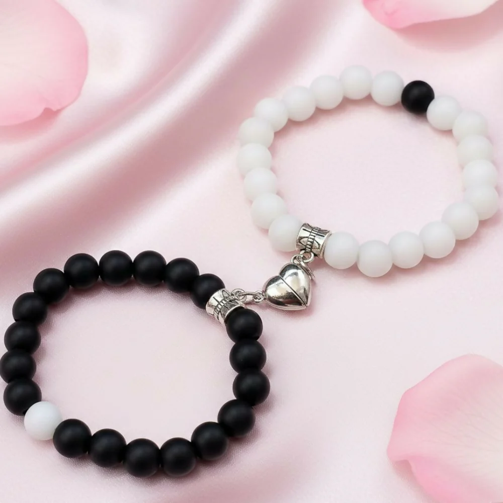 Stylish Couple Heart Bracelet - Image 2