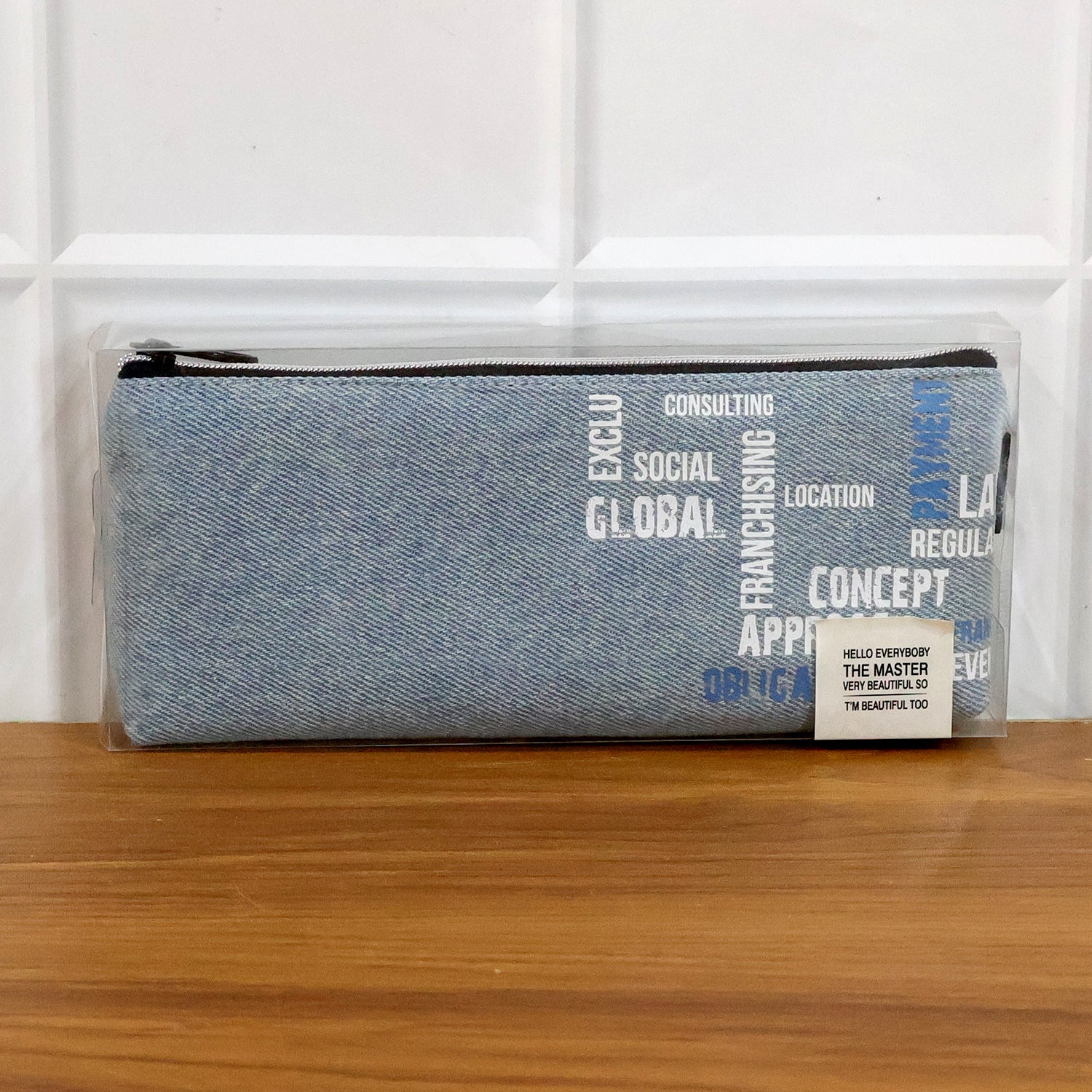 Stylish Fabric Zipper Pencil Pouch (1 Pc) - Image 8