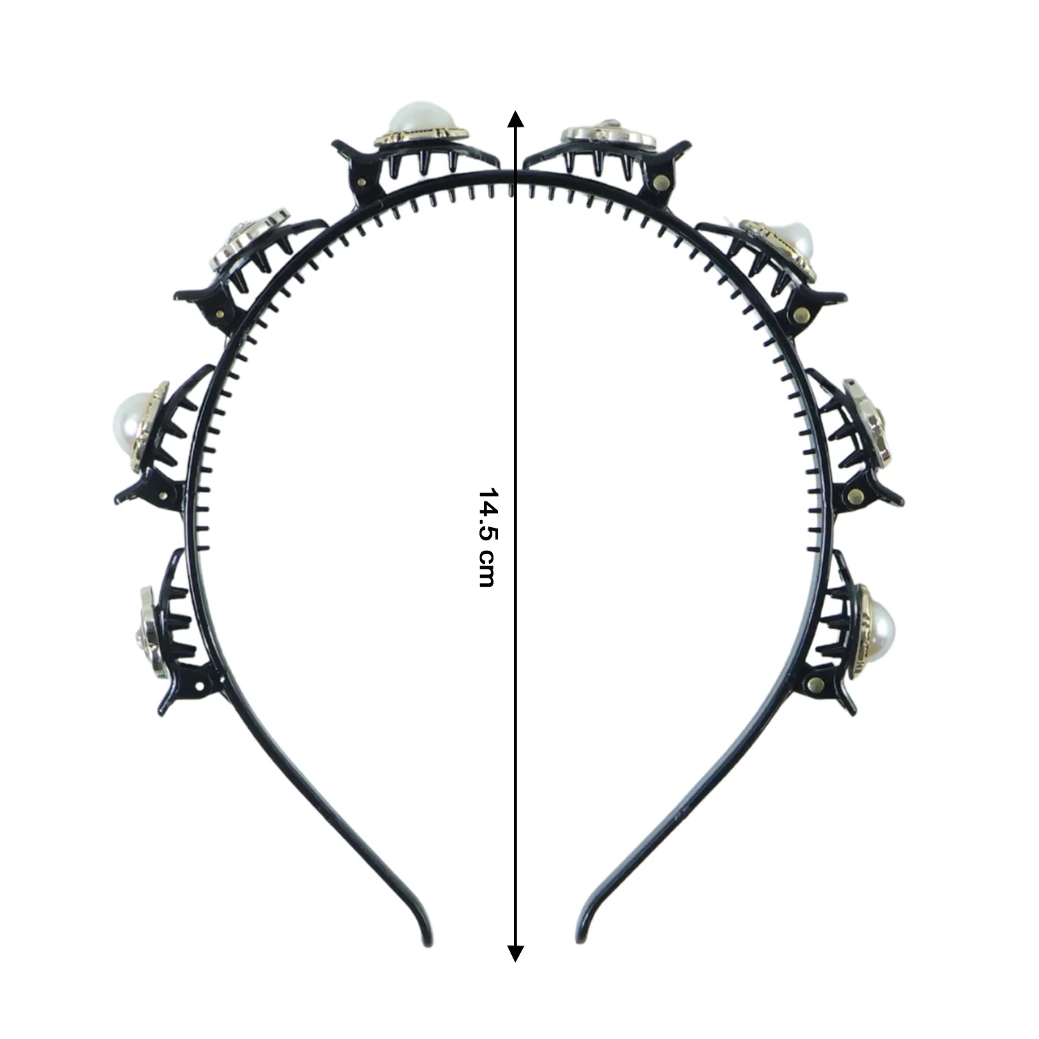 Stylish Fancy Pearl Design Hair Headband (1 Pc) - Image 6