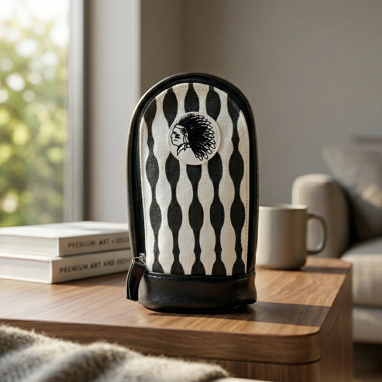 Stylish Hard Base Zipper Pencil Pouch (1 Pc) - Image 7