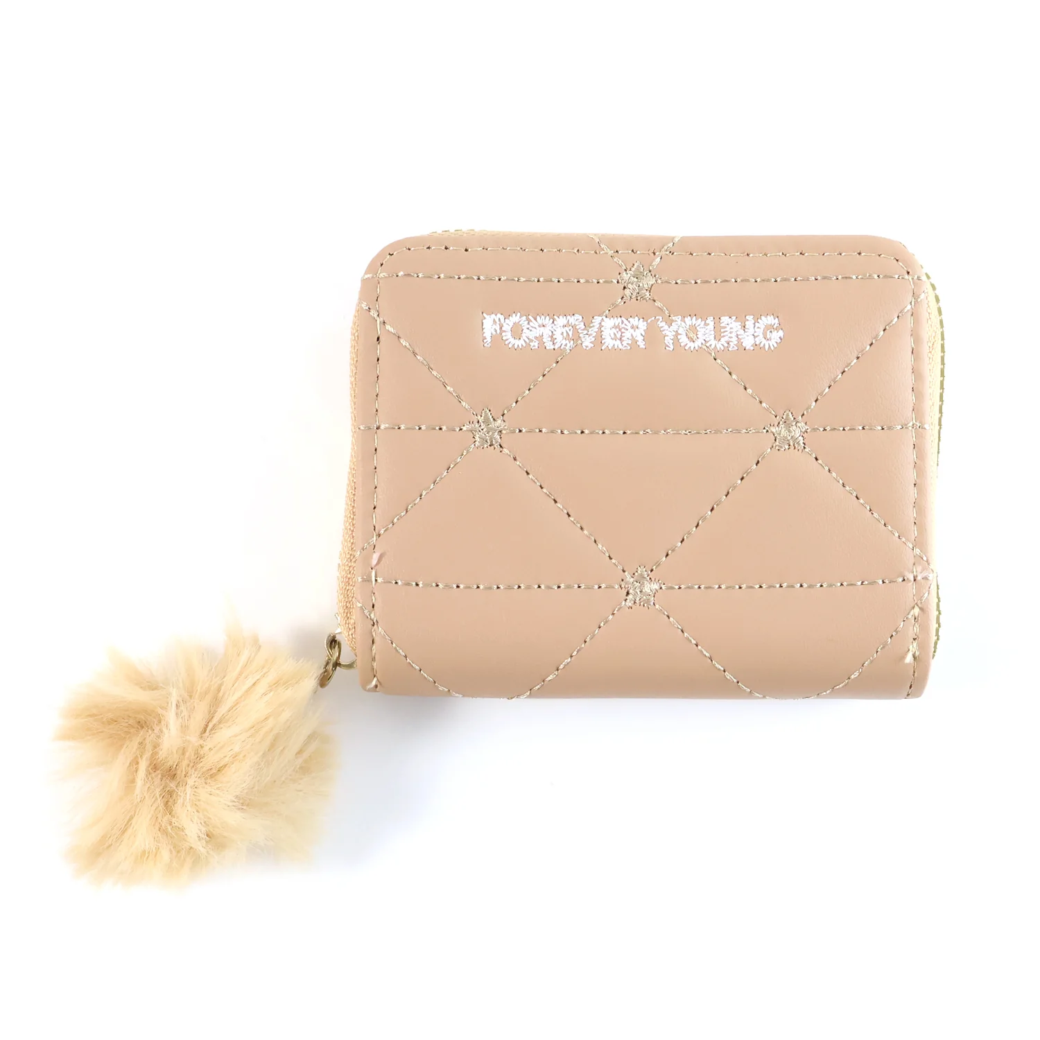 Stylish Kids Wallet with Soft Fur Zip Puller (1 Pc) - Image 5