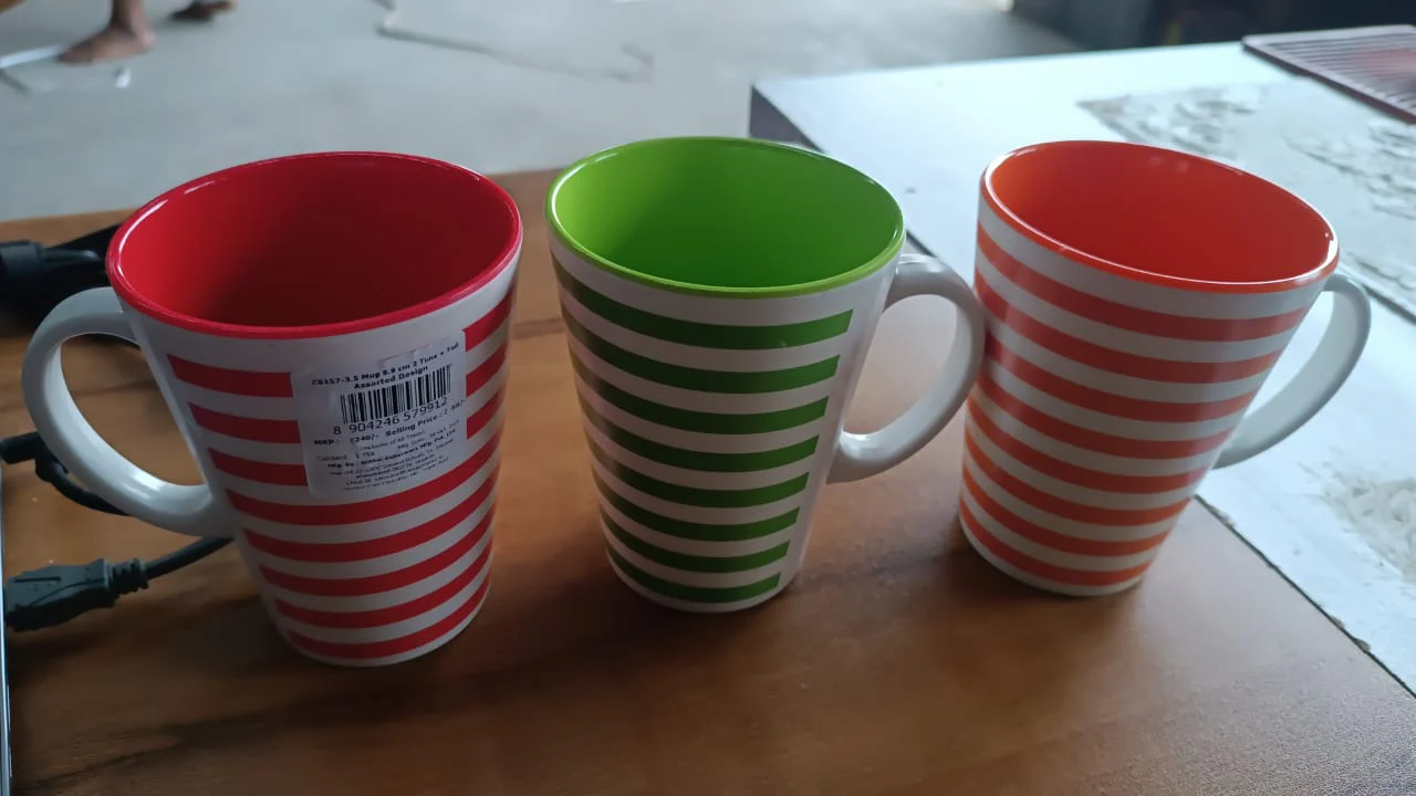 Stylish Melamine Coffee Mug (Approx 350ML / 1 Pc) - Image 8
