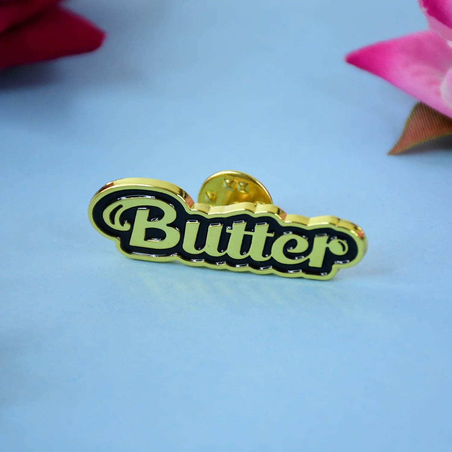 Stylish Metal Badge Pin – Single Piece (Random Design) - Image 3