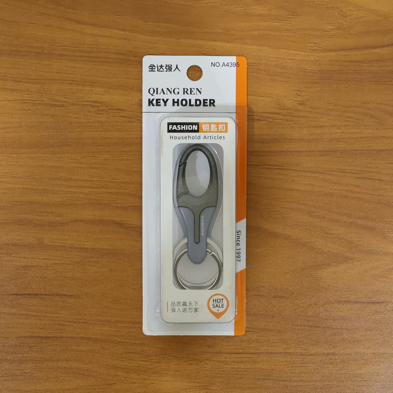 Stylish Metal Key Holder Keychain with Secure Lock Clip 1 Pc - Image 7