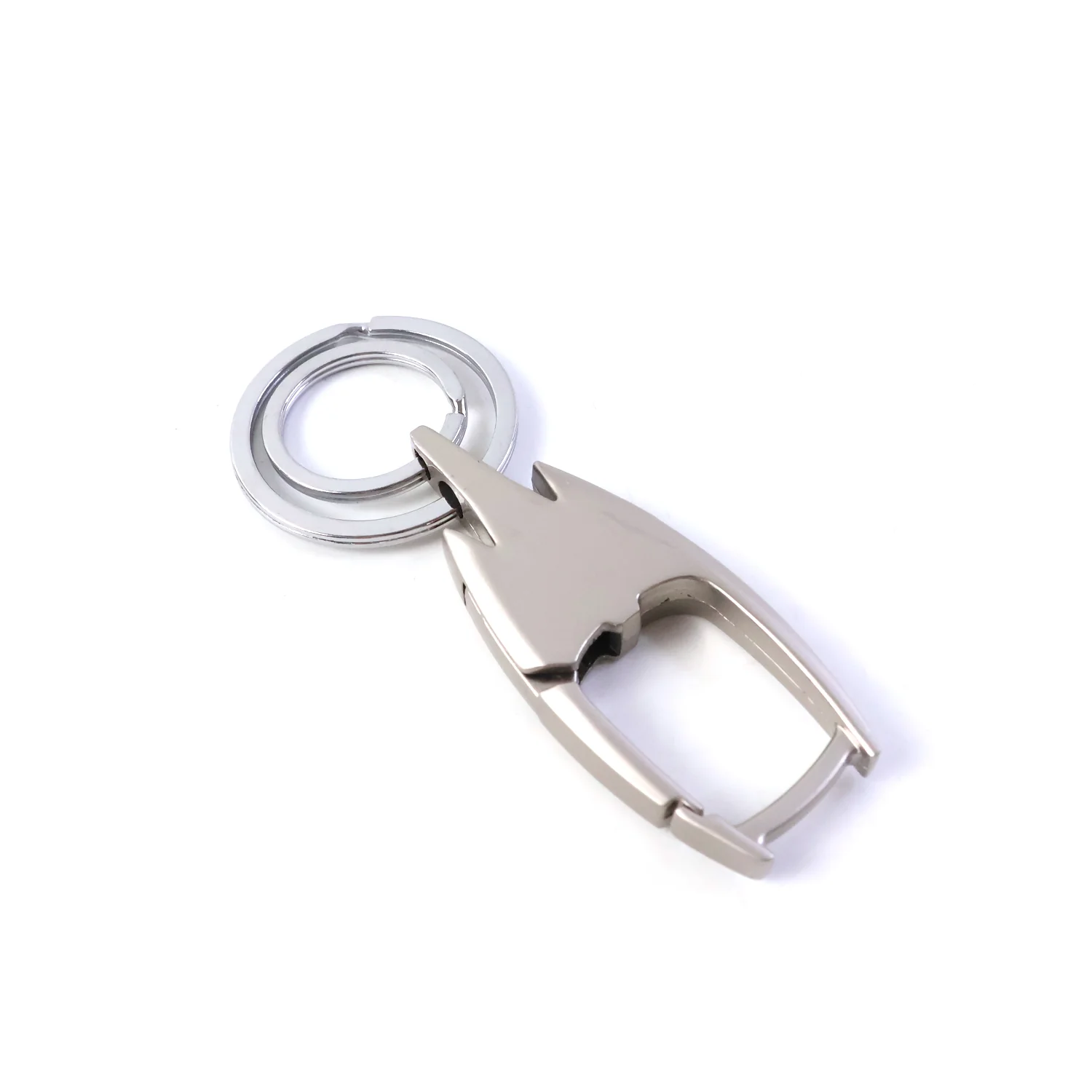 Stylish Metal Key Holder with Dual Ring Design Durable Keychain (1 Pc) - Image 4