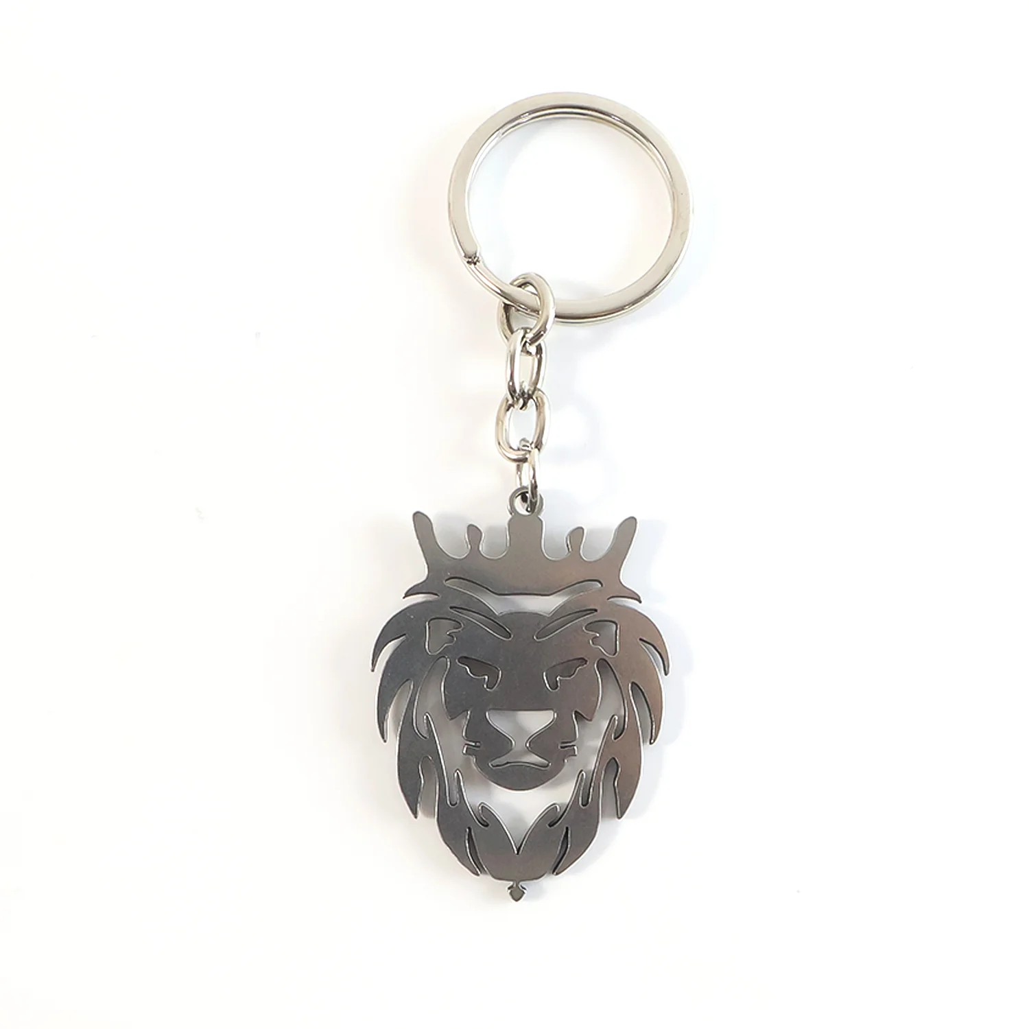 Stylish Metal Lion Head Keychain (1 Pc) - Image 5