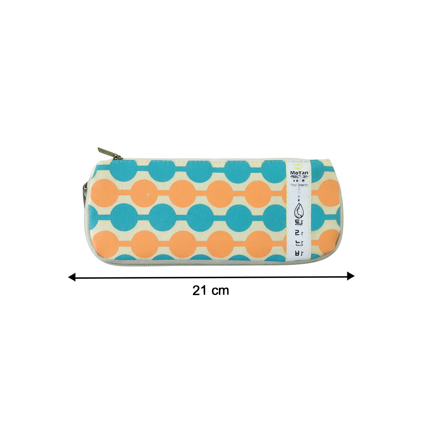 Stylish Multi-Color Geometric Printed Pencil Pouch (1 Pc) - Image 6