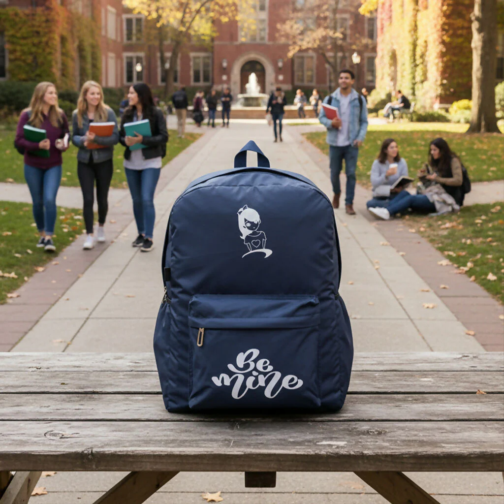 Multicolor Laptop Backpack for Women with Inspirational Design - Image 2