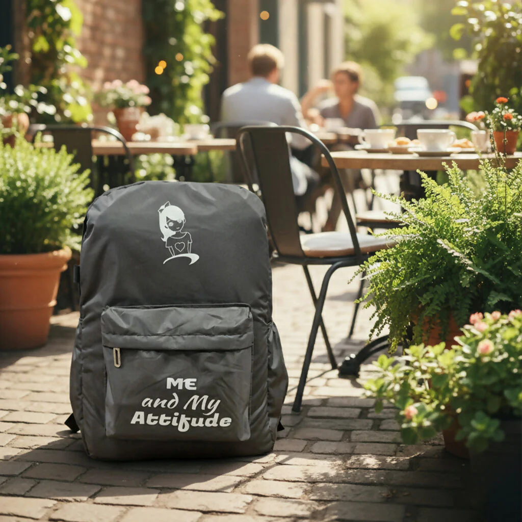 Multicolor Laptop Backpack for Women with Inspirational Design - Image 3