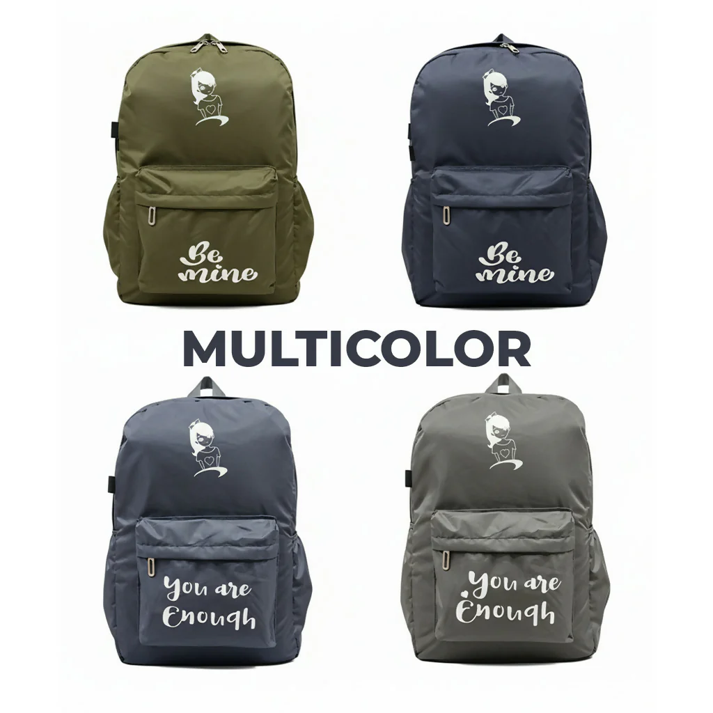 Multicolor Laptop Backpack for Women with Inspirational Design - Image 5