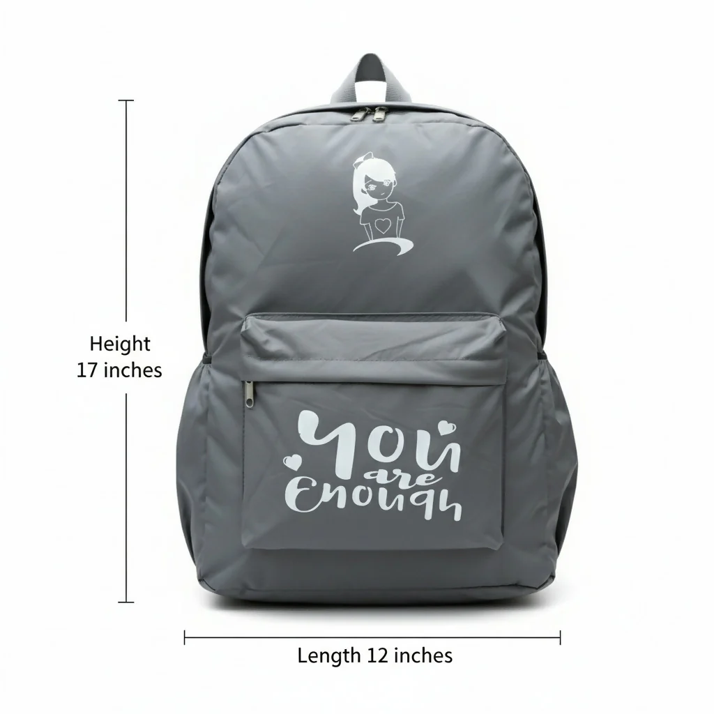 Multicolor Laptop Backpack for Women with Inspirational Design - Image 6
