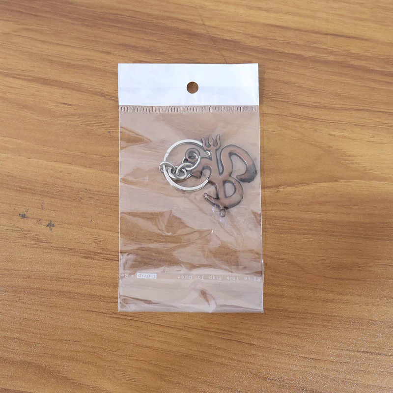 Stylish Om Trishul Metal Keychain – Spiritual Symbol Key Ring for Men & Women - Image 5