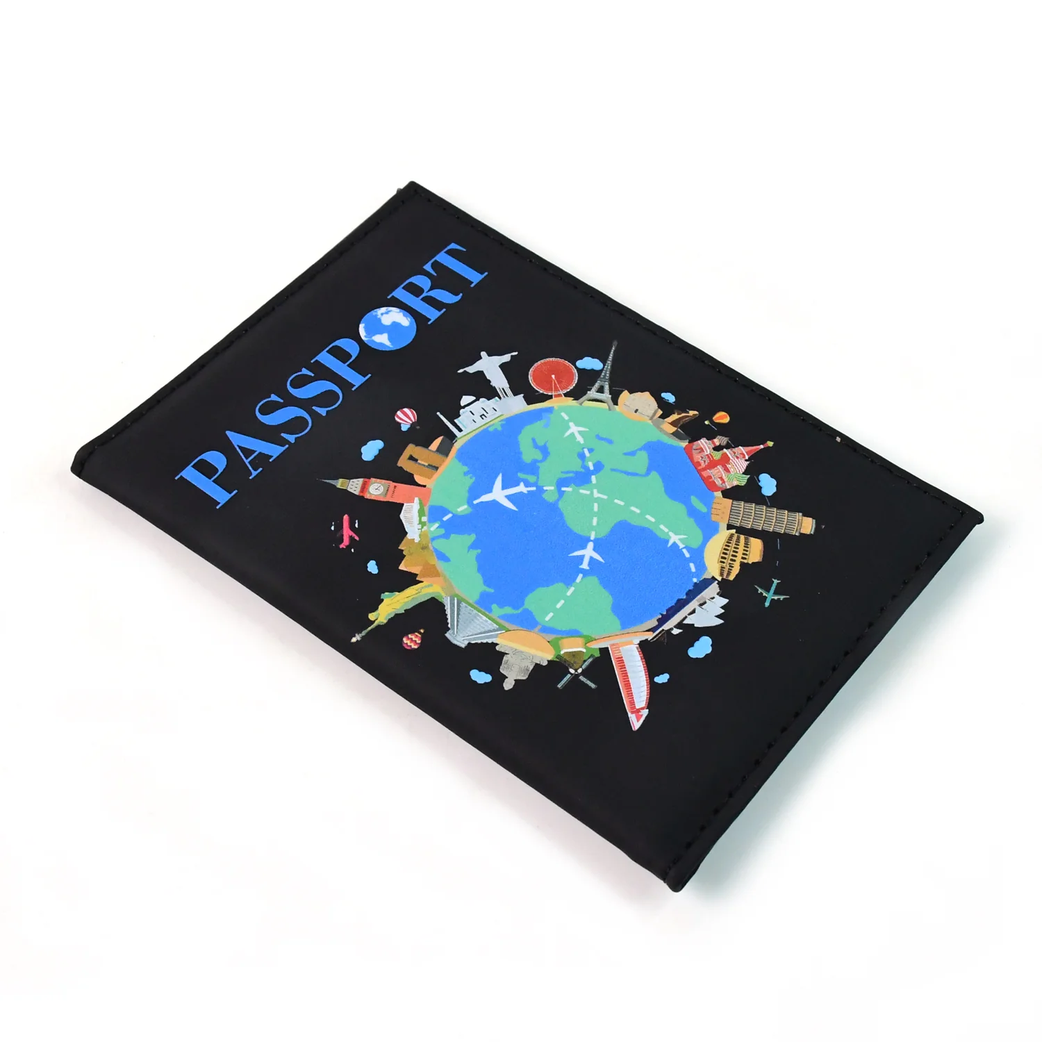 Stylish Printed Passport Holder Cover (1 Pc) - Image 5