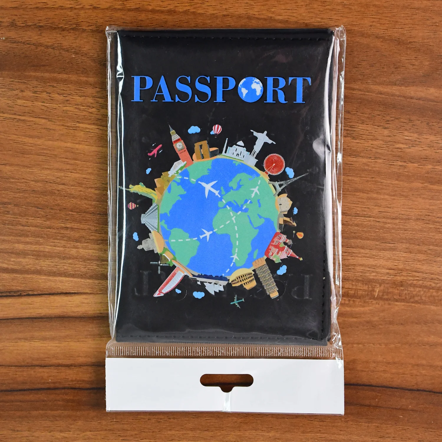 Stylish Printed Passport Holder Cover (1 Pc) - Image 9
