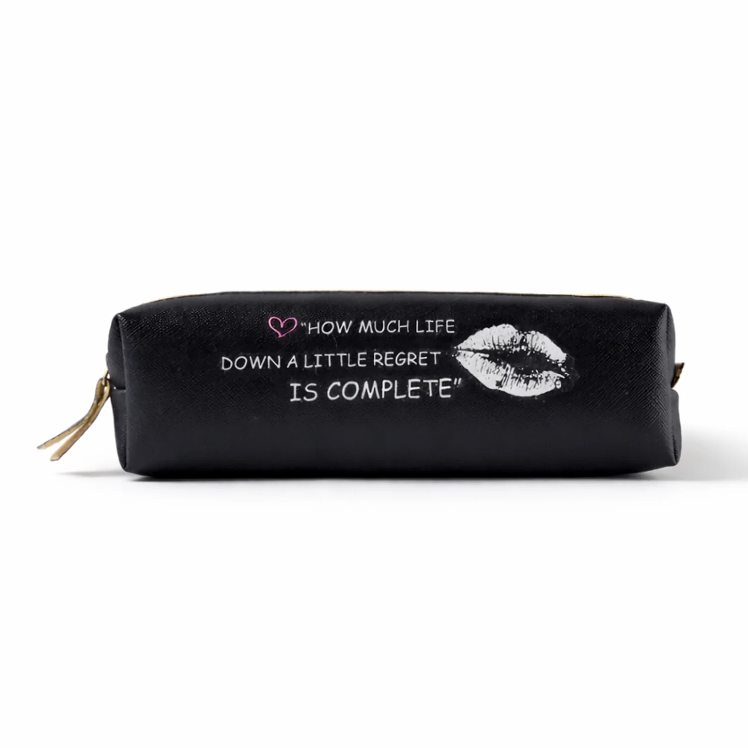 Stylish Printed Zipper Pencil Pouch Organizer (1 Pc) - Image 4