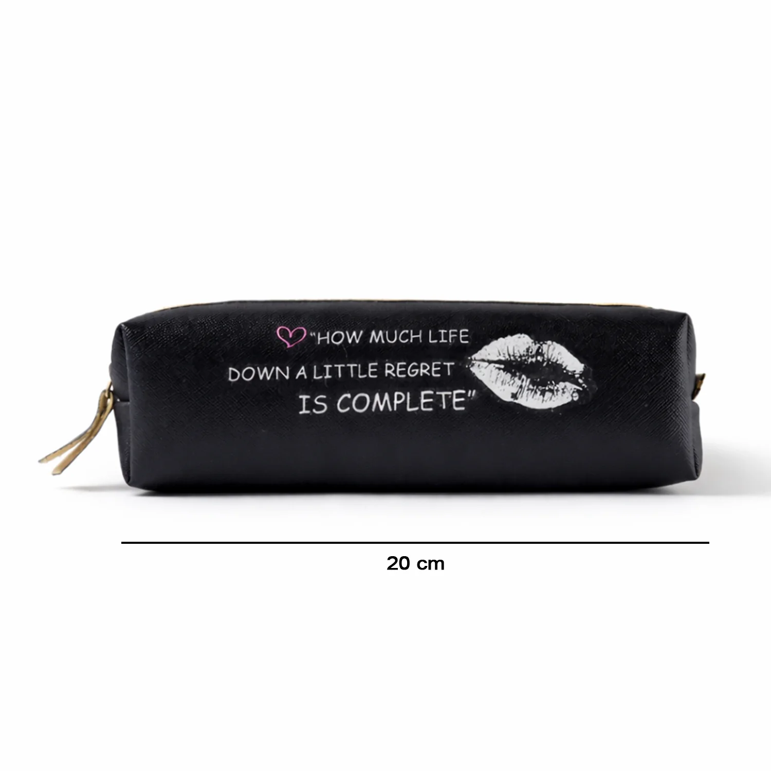 Stylish Printed Zipper Pencil Pouch Organizer (1 Pc) - Image 6