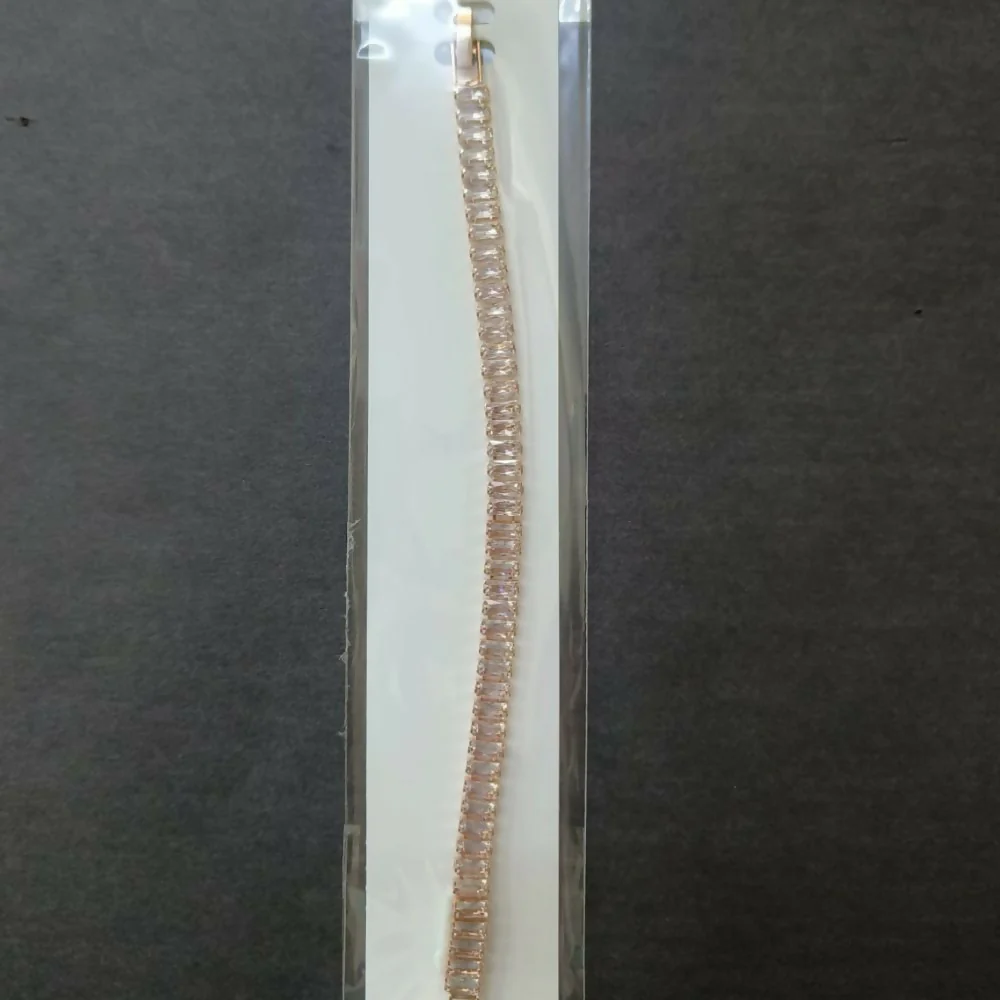Stylish Rose Gold Plated AD Stone Bracelet for Women - Image 5