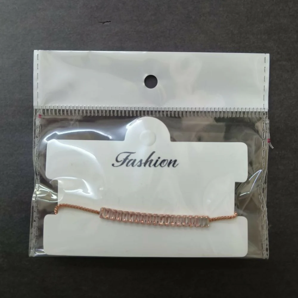 Stylish Rose Gold Plated AD Stone Bracelet For women - Image 3
