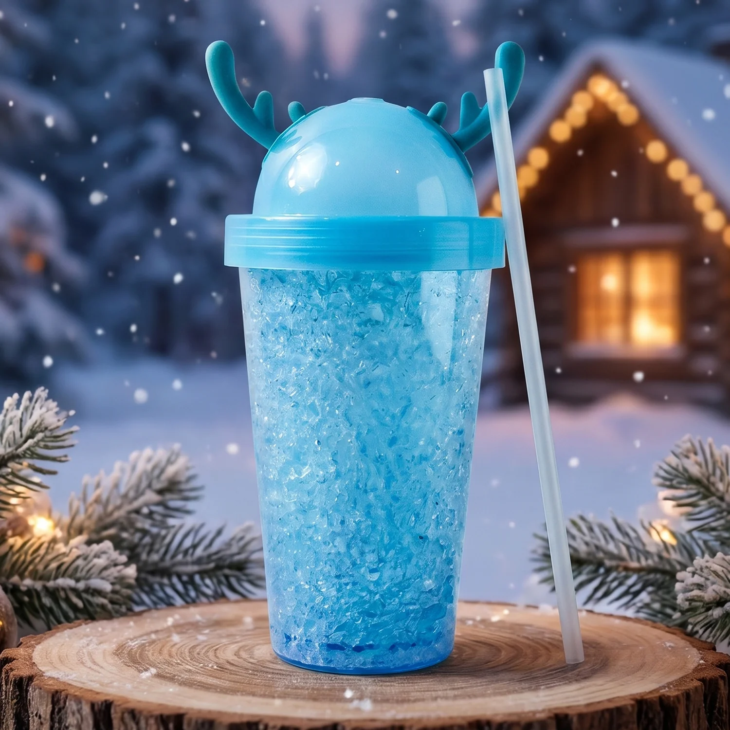 Cute 500ml Swizzy Jelly Tumbler with Straw for Cold Beverages - Image 7