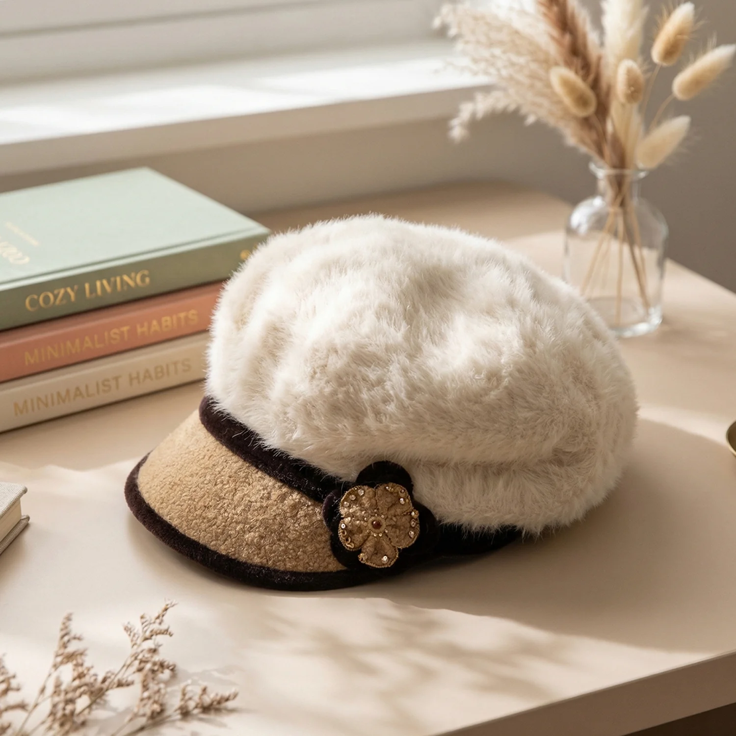 Stylish Winter And Summer Designer Cap (1 Pc, Mix Design) - Image 7