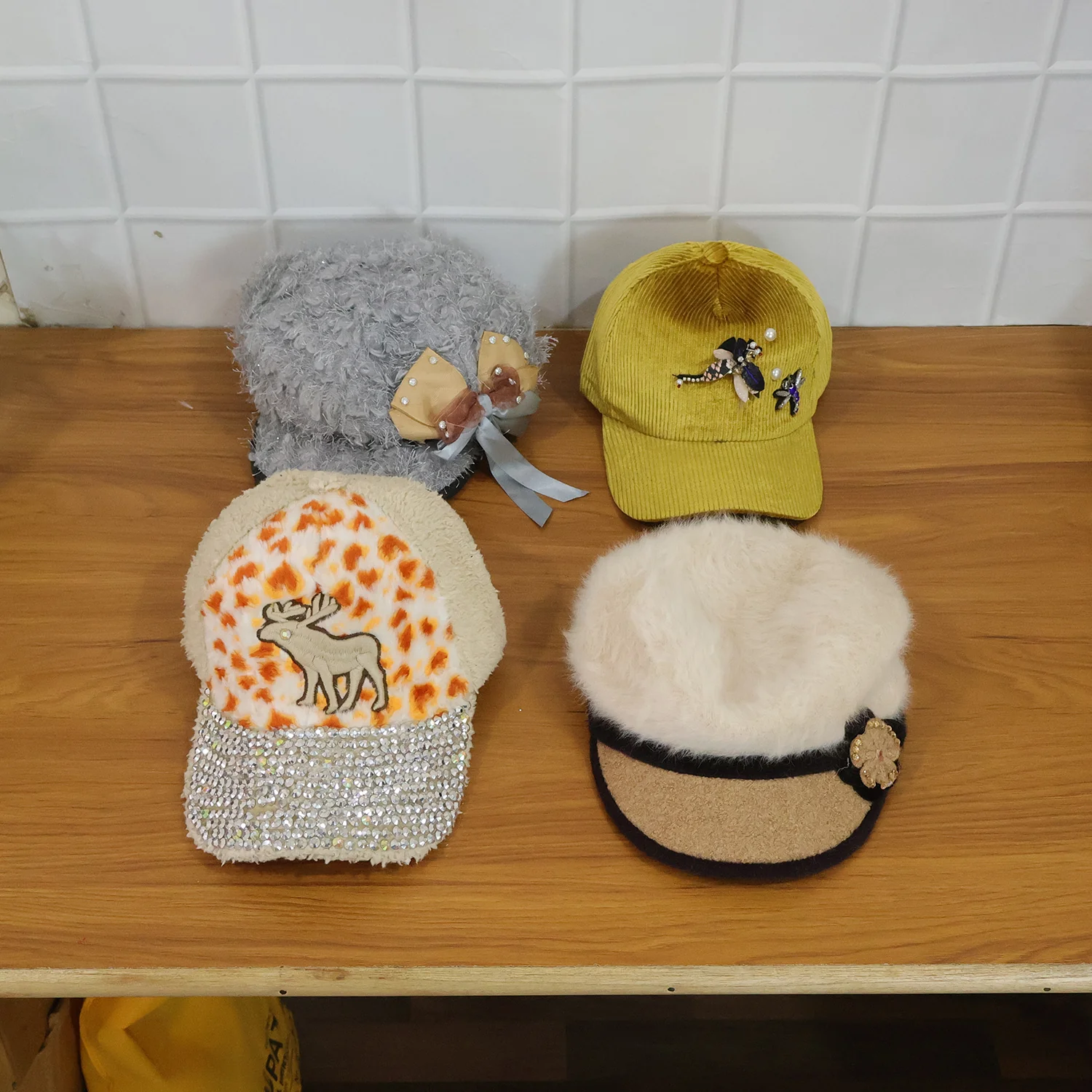 Stylish Winter And Summer Designer Cap (1 Pc, Mix Design) - Image 8