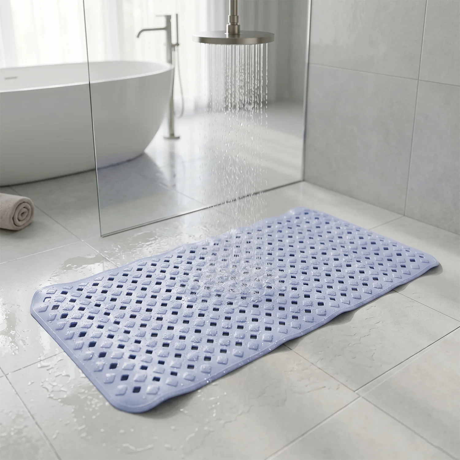 Suction Cups Anti-Slip Bath Mat (1 Pc, 88x40 Cm) - Image 5