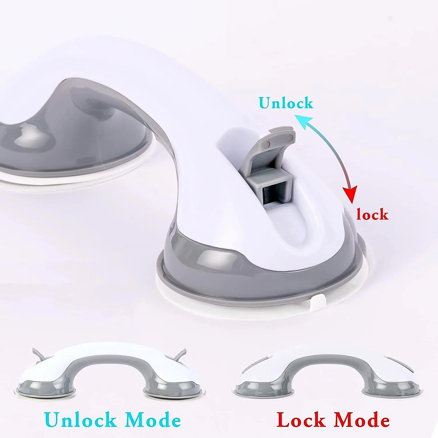 Suction Grab Bar Handle for Bathroom Safety (1 Pc) - Image 8