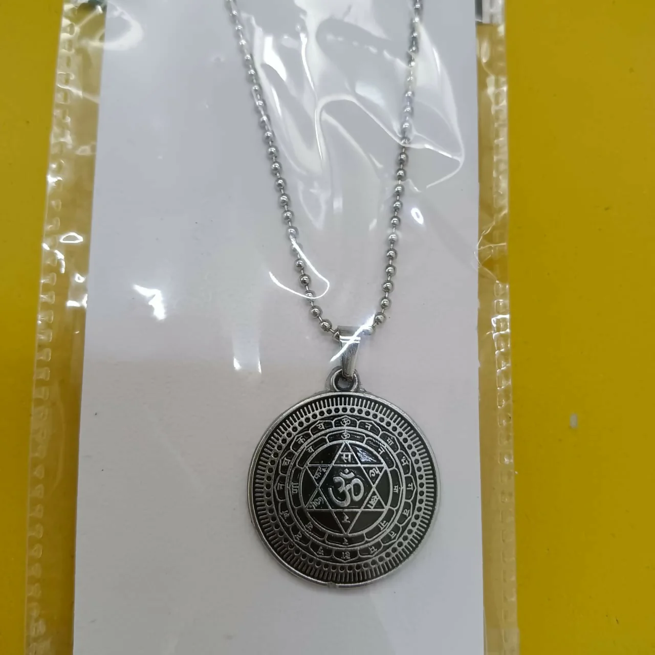 Sudarshan chakra Yantram Chain Pendant - Image 5