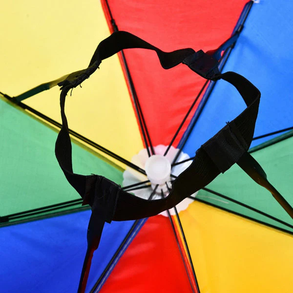 Hands Free Umbrella Hat to Protect from Sun & Rain - Image 4