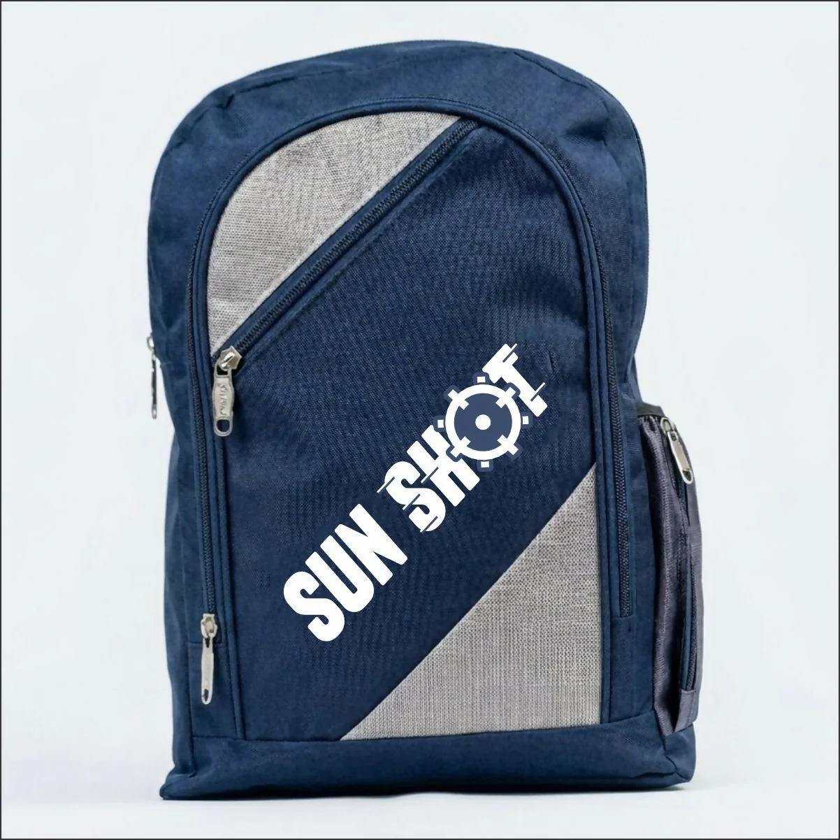 SUN SHOOT Stylish Backpack for Men & Women Multi Pocket Travel Daypack Bag - Image 3
