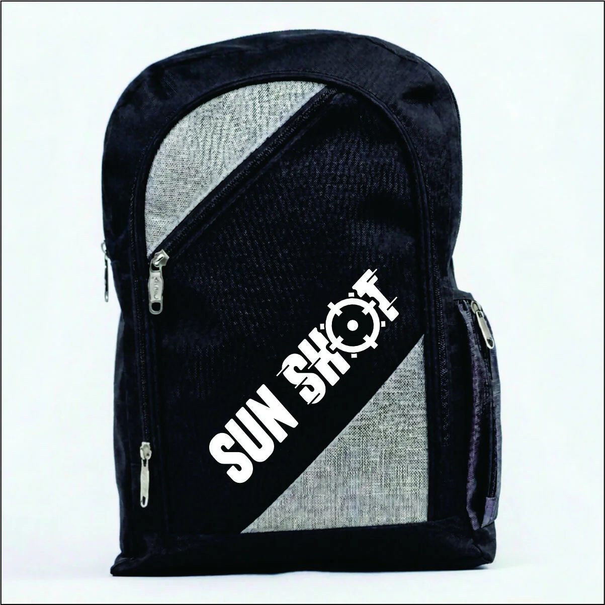 SUN SHOOT Stylish Backpack for Men & Women Multi Pocket Travel Daypack Bag - Image 5