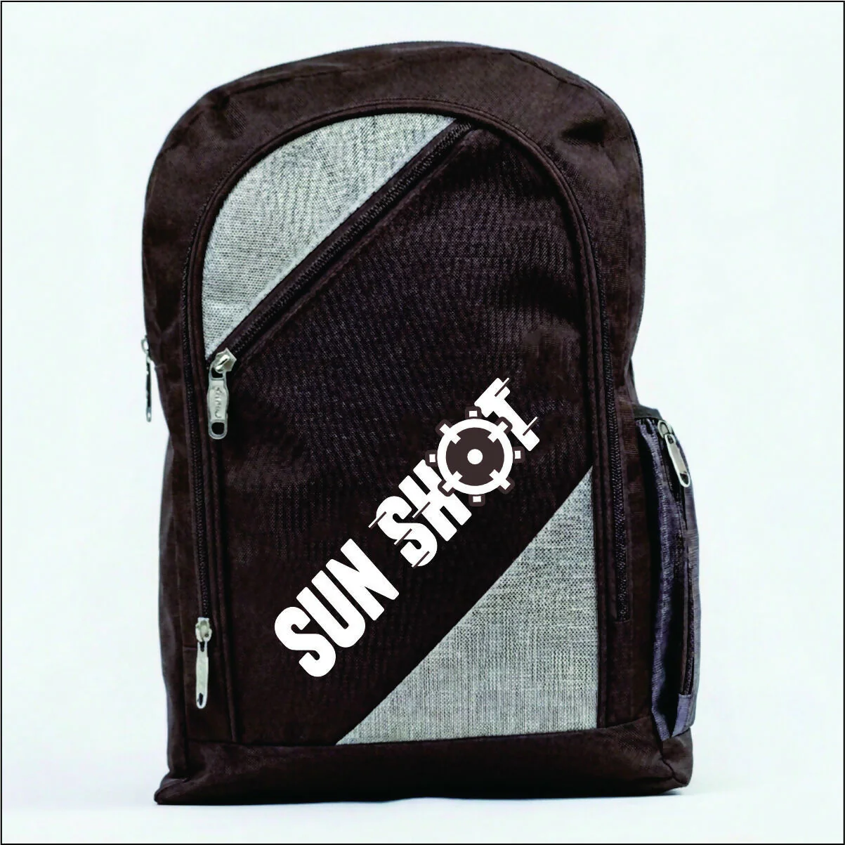 SUN SHOOT Stylish Backpack for Men & Women Multi Pocket Travel Daypack Bag - Image 6