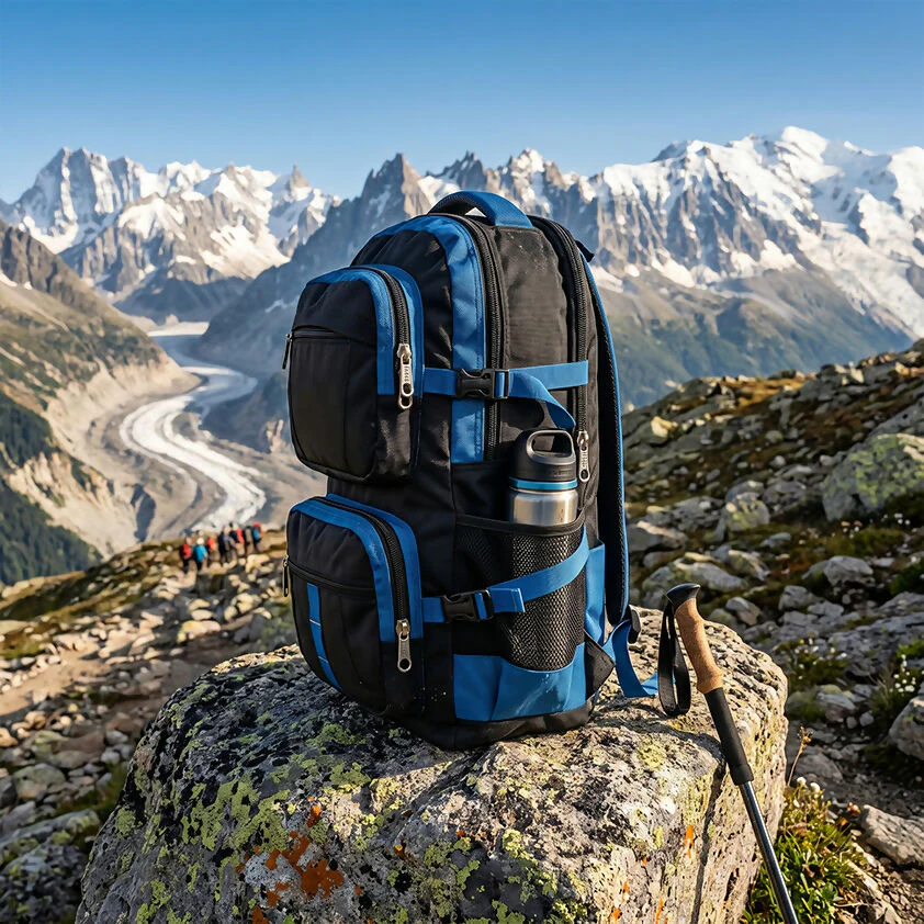 SUN Trekking Backpack for Men & Women Outdoor Hiking Travel Rucksack Bag - Image 4
