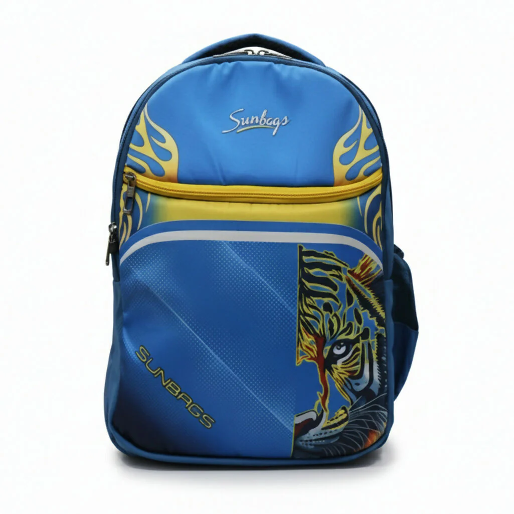 Sunbags College Backpack – Multicolor Tiger Print - Image 5