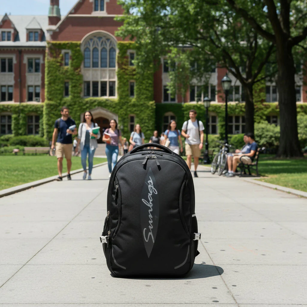 Sunbags Trekking Backpack with Laptop Sleeve & Multi Compartments - Image 4