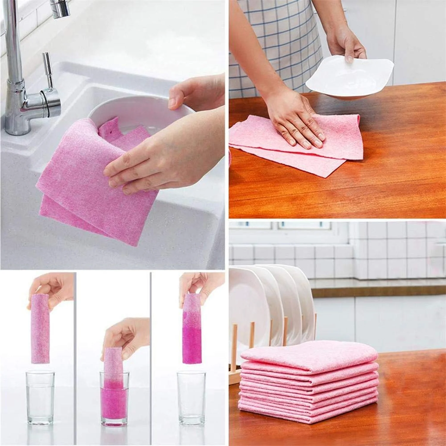 Super Absorbent Cleaning Cloth (2 Pc) - Image 5