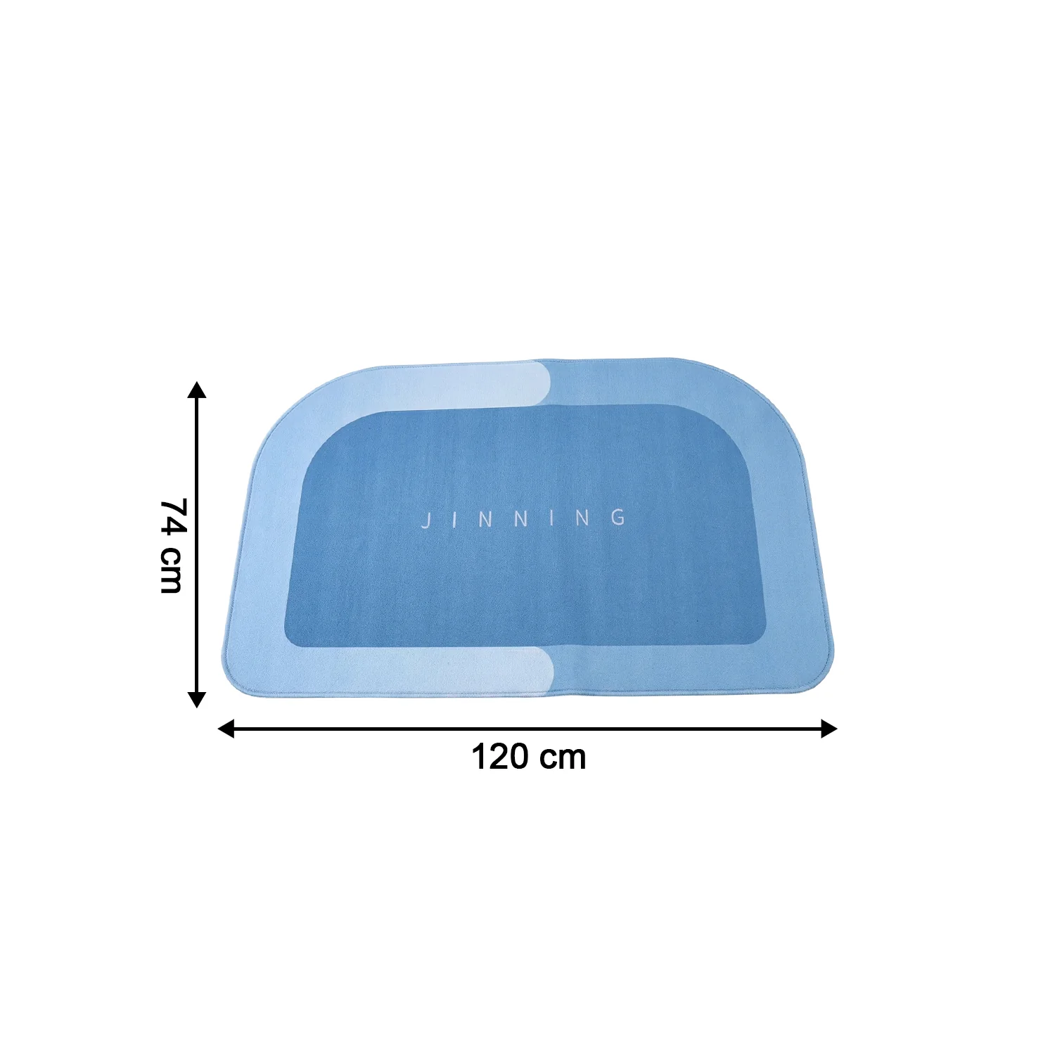 Super Absorbent Water Soaking Bathroom Floor Mat (1 Pc, 120x74 Cm) - Image 6