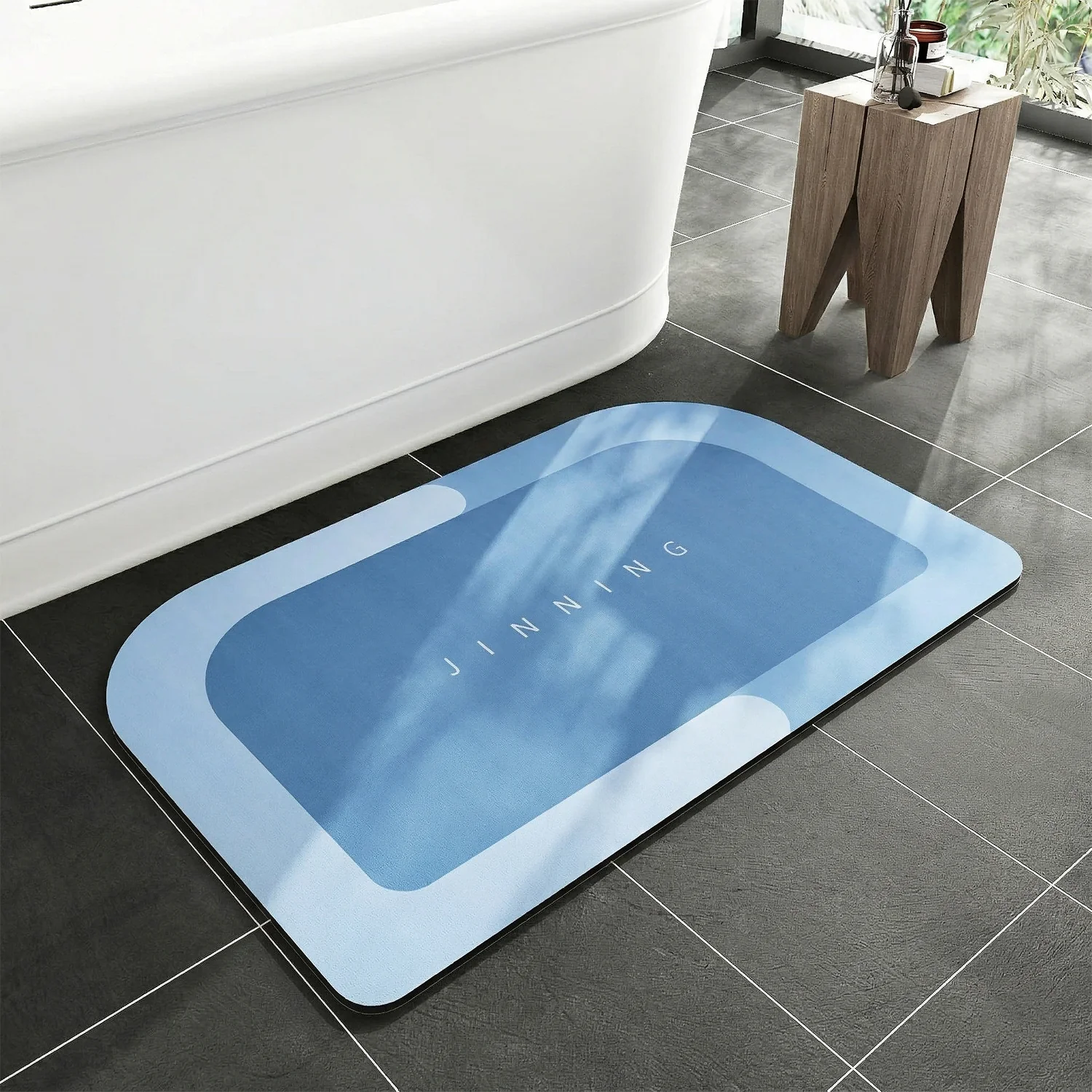 Super Absorbent Water Soaking Bathroom Floor Mat (1 Pc, 120x74 Cm) - Image 7