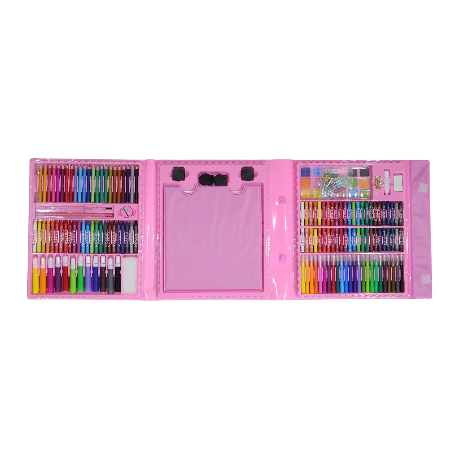 Super Mega Art & Craft Drawing Coloring Kit (208 Pc) - Image 4