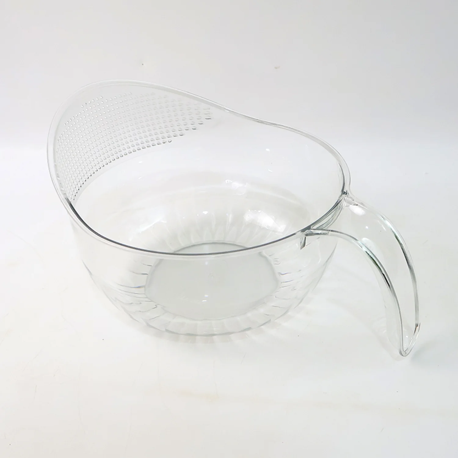 Supermom Multipurpose Transparent Plastic Bowl / Basket with Handle (1 Pc) - Image 5